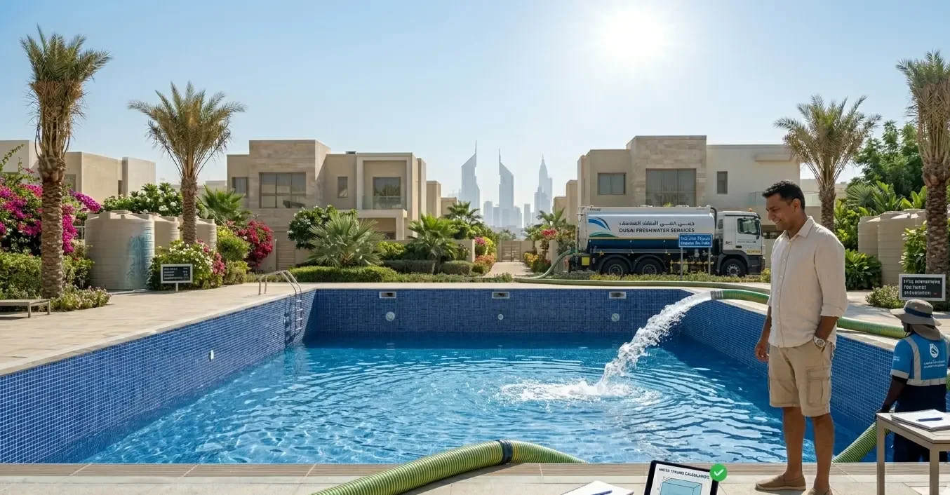 How to Refill Your Swimming Pool Quickly in Dubai