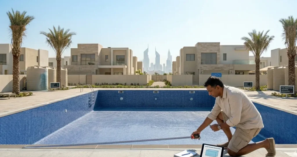 How to Calculate How Much Water Your Pool Needs in the UAE