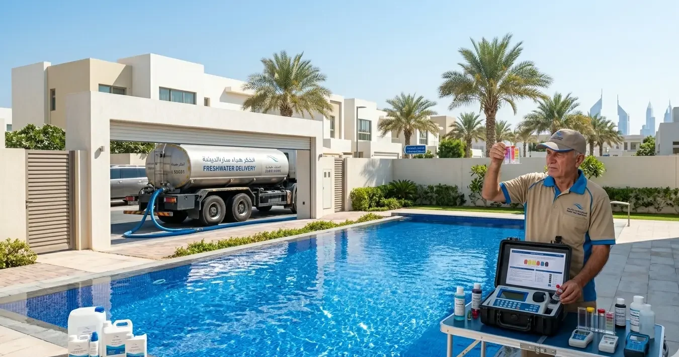 How to Maintain Clean Pool Water After Delivery in Dubai